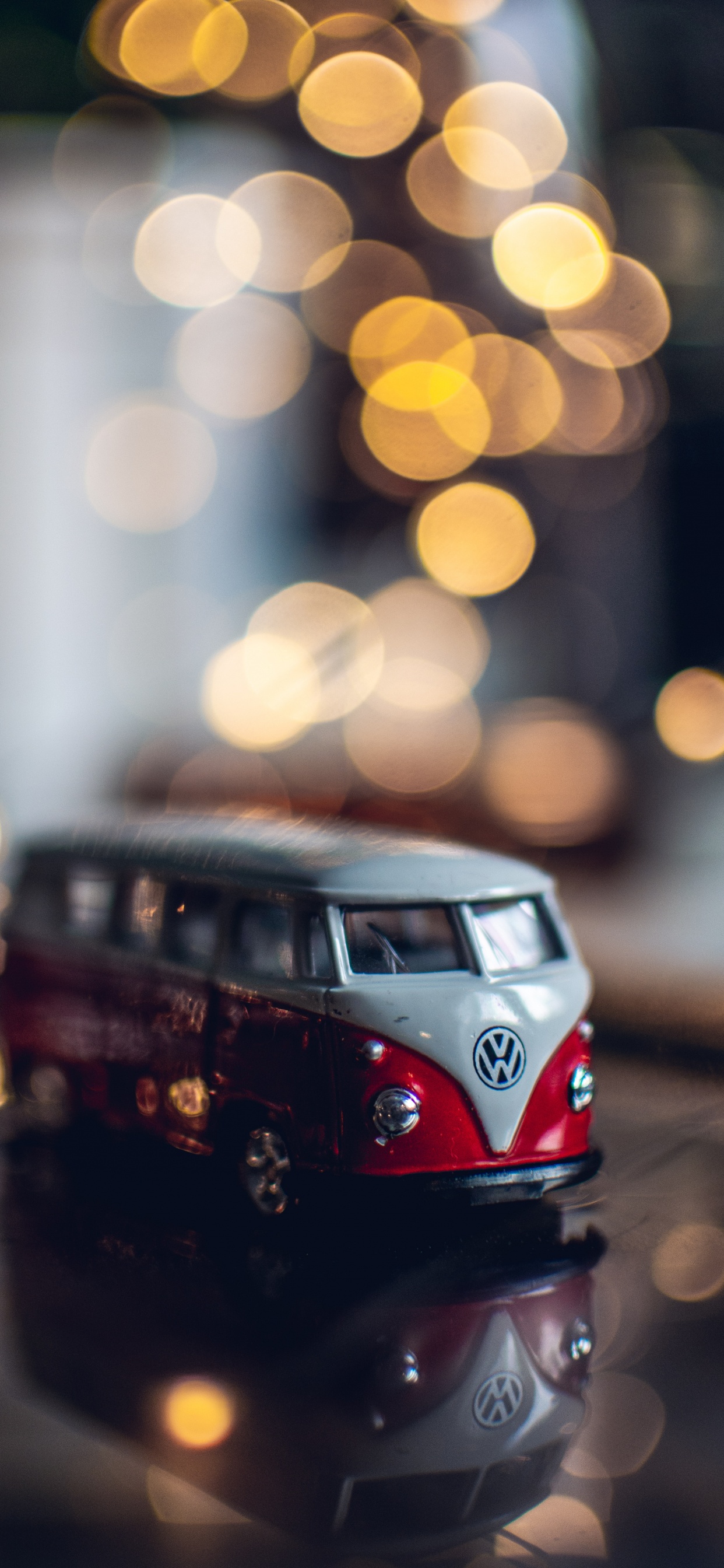 Обои volkswagen type 2, авто, Фольксваген, боке, автомобильный экстерьер в разрешении 1242x2688