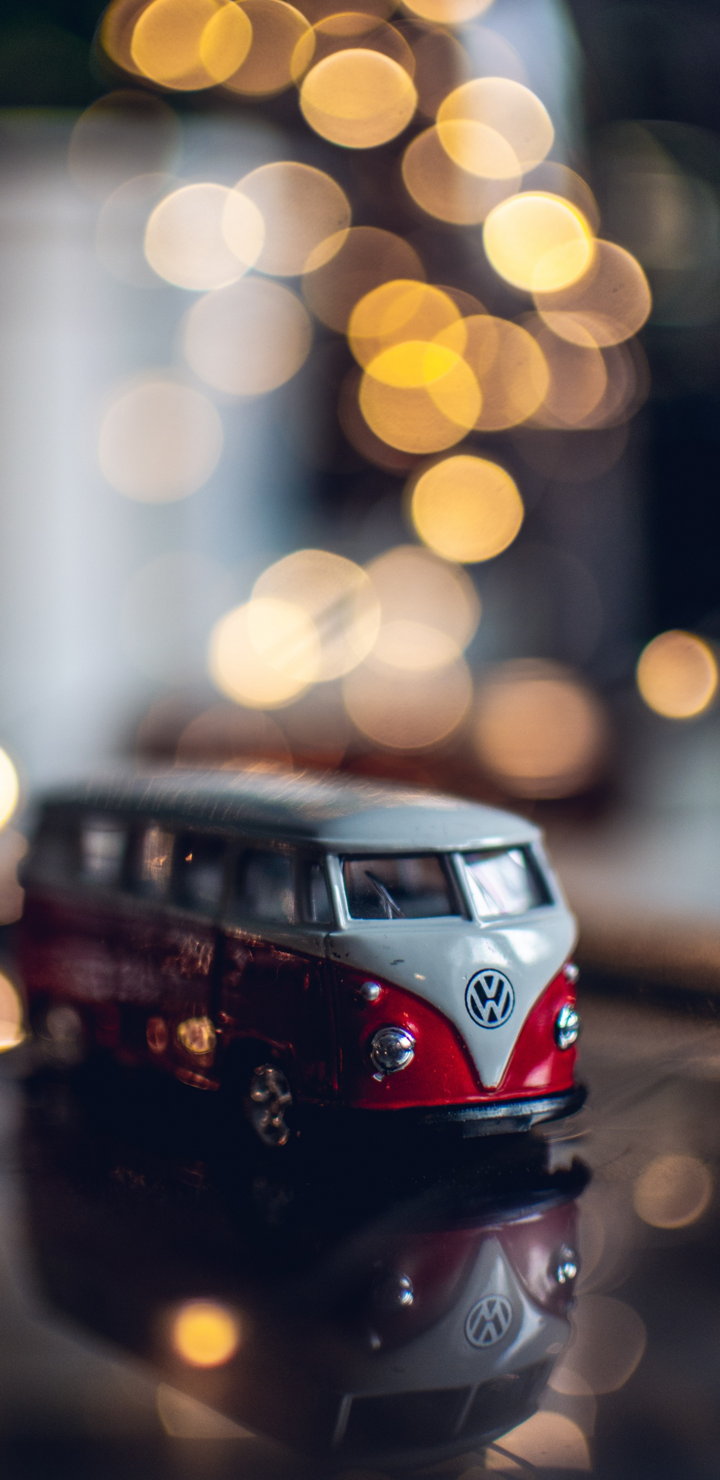 Обои volkswagen type 2, авто, Фольксваген, боке, автомобильный экстерьер в разрешении 1440x2960