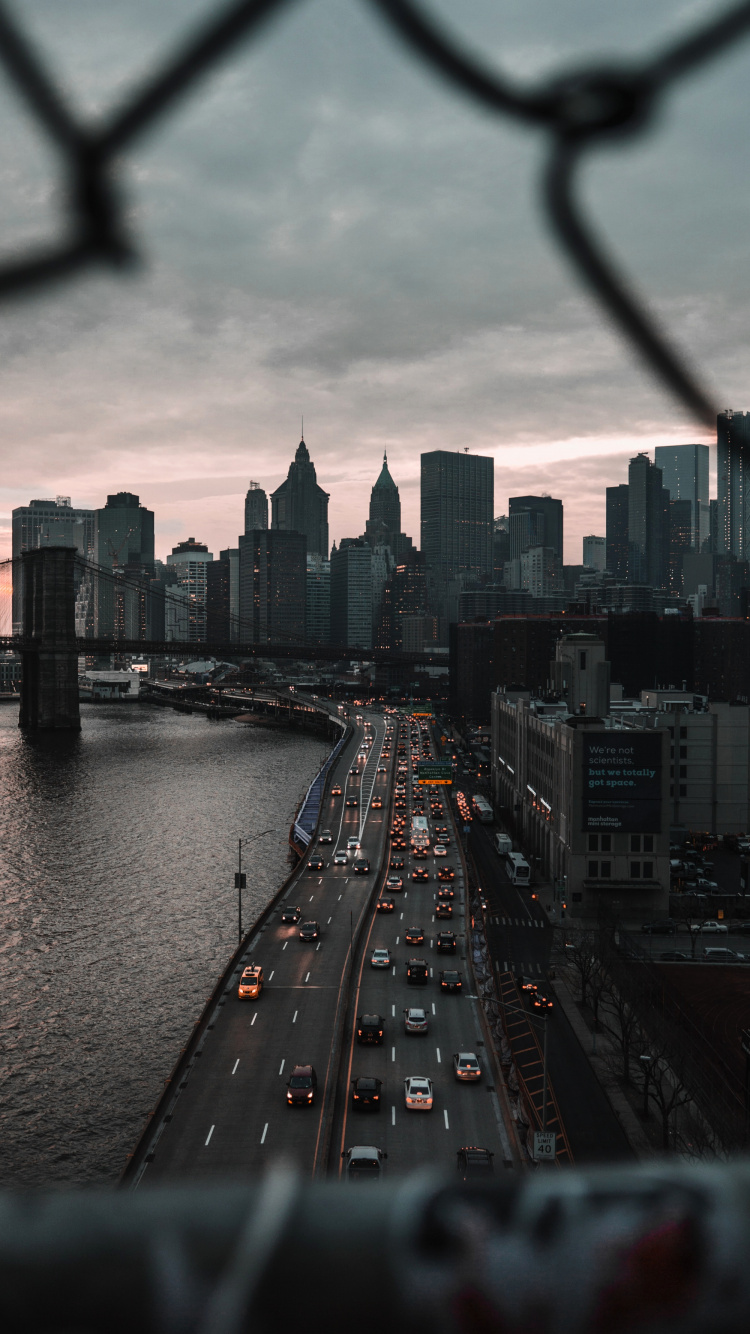 Обои Бруклинский мост, Эмпайр Стейт Билдинг, мост, мост Golden Gate, Мост Золотые Ворота в разрешении 750x1334