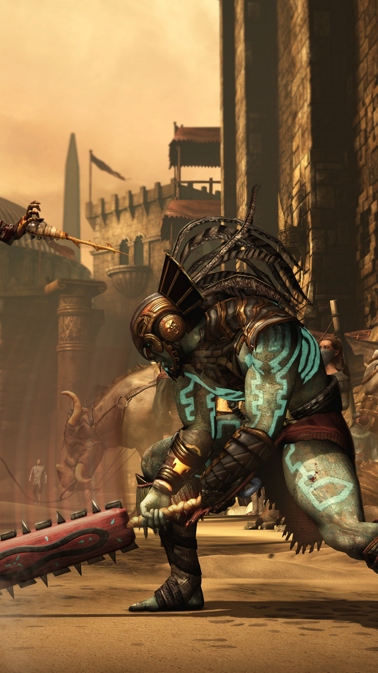 Обои mortal kombat x, мортал комбат, файтинг, playstation 4, компьютерная игра в разрешении 750x1334