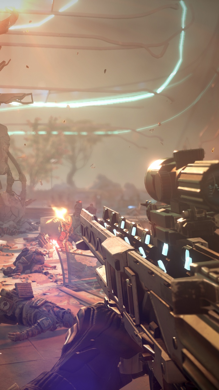 Обои killzone shadow fall, killzone 3, партизанские игры, шутер, компьютерная игра в разрешении 720x1280