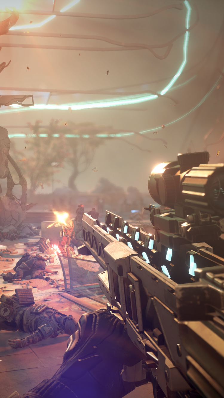 Обои killzone shadow fall, killzone 3, партизанские игры, шутер, компьютерная игра в разрешении 750x1334