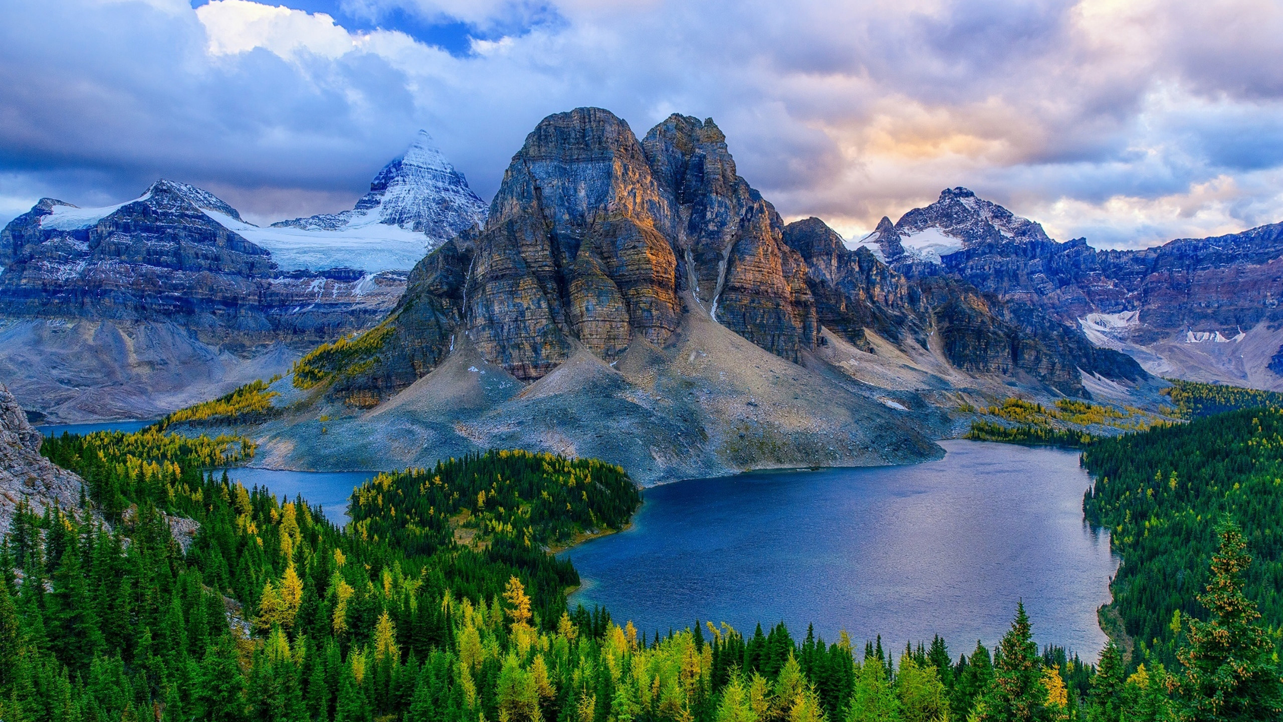 Обои горный рельеф, гора, природа, дикая местность, нагорье в разрешении 2560x1440