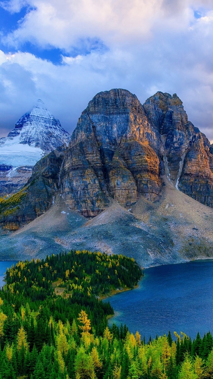 Обои горный рельеф, гора, природа, дикая местность, нагорье в разрешении 720x1280