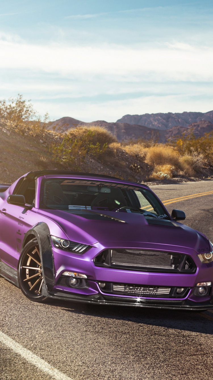 Обои авто, ford gt, спорткар, дорога, спортивный автомобиль в разрешении 750x1334