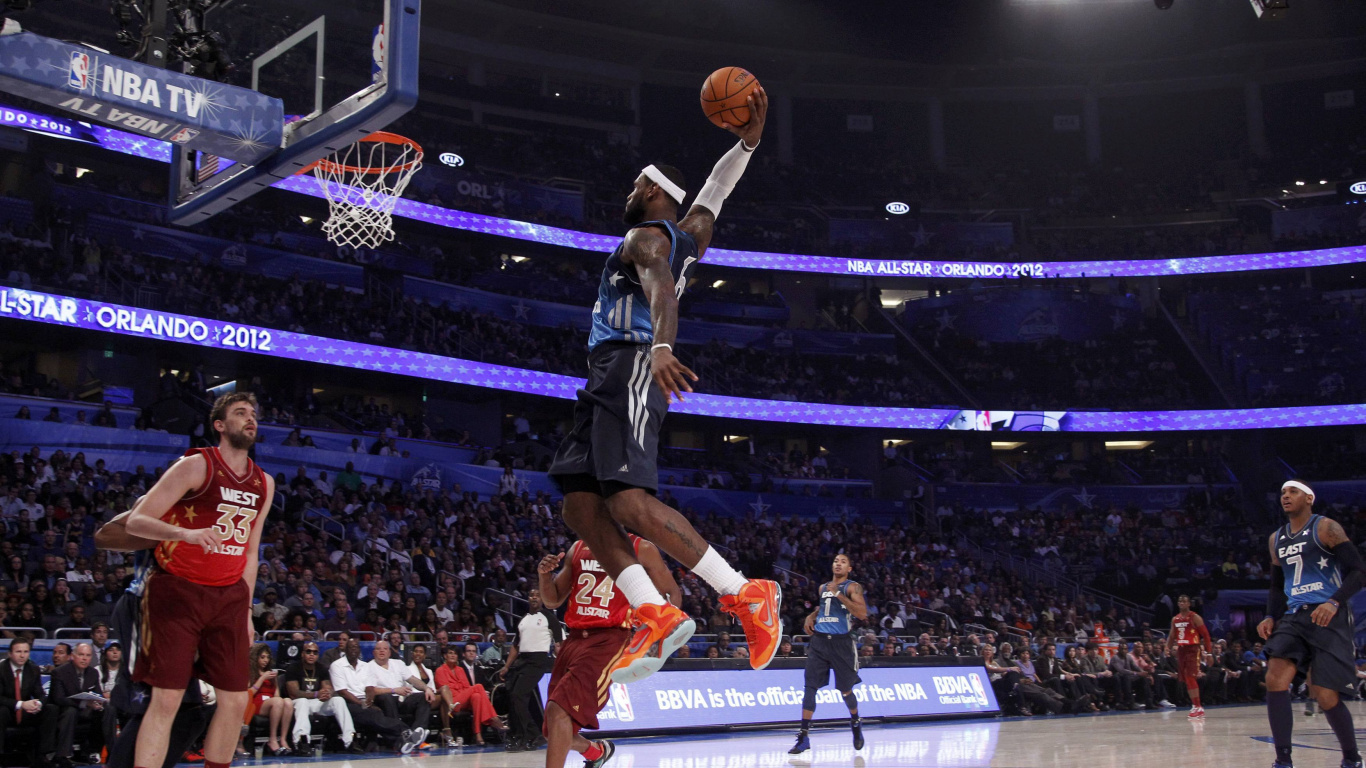 Обои NBA, Баскетбол, верняк, баскетболист, баскетбольные движения в разрешении 1366x768