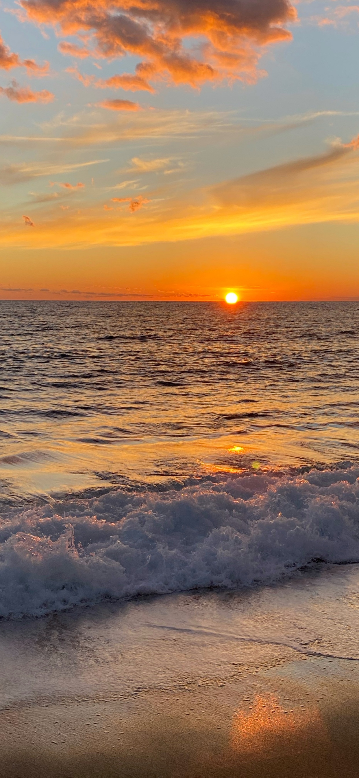 Обои Сиеста-Ки-Бич, море, вода, облако, атмосфера в разрешении 1242x2688