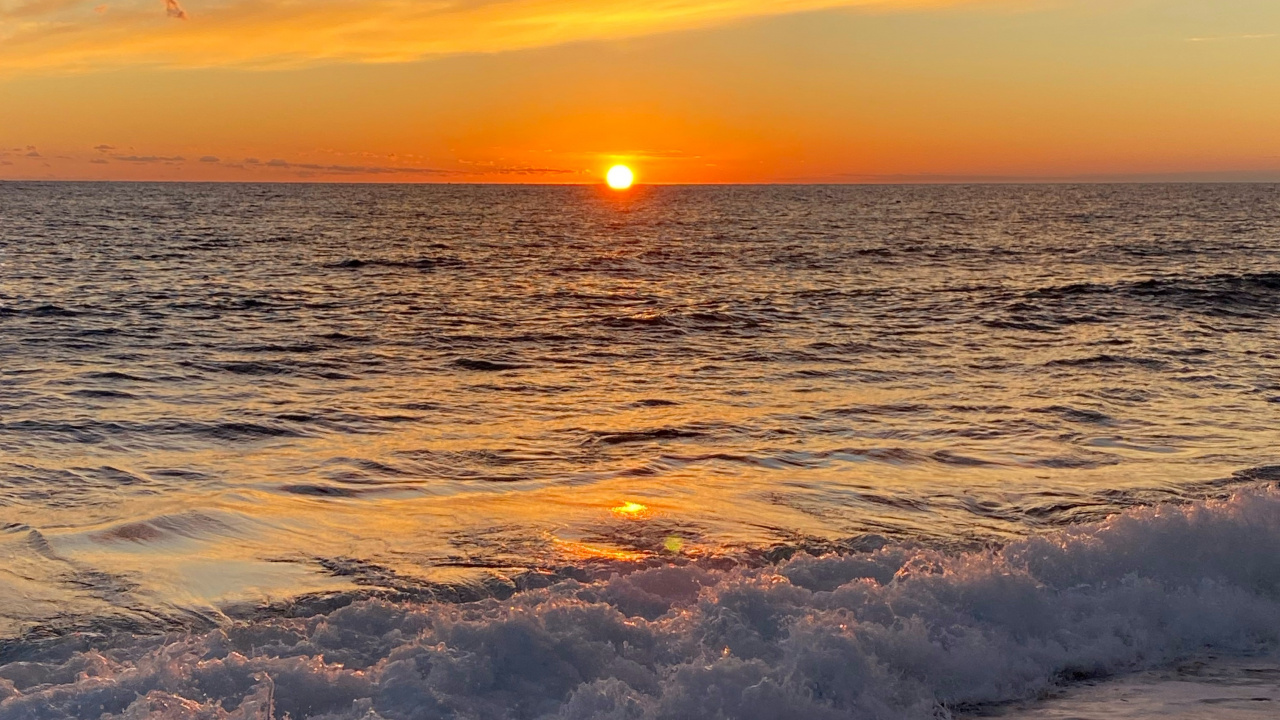 Обои Сиеста-Ки-Бич, море, вода, облако, атмосфера в разрешении 1280x720