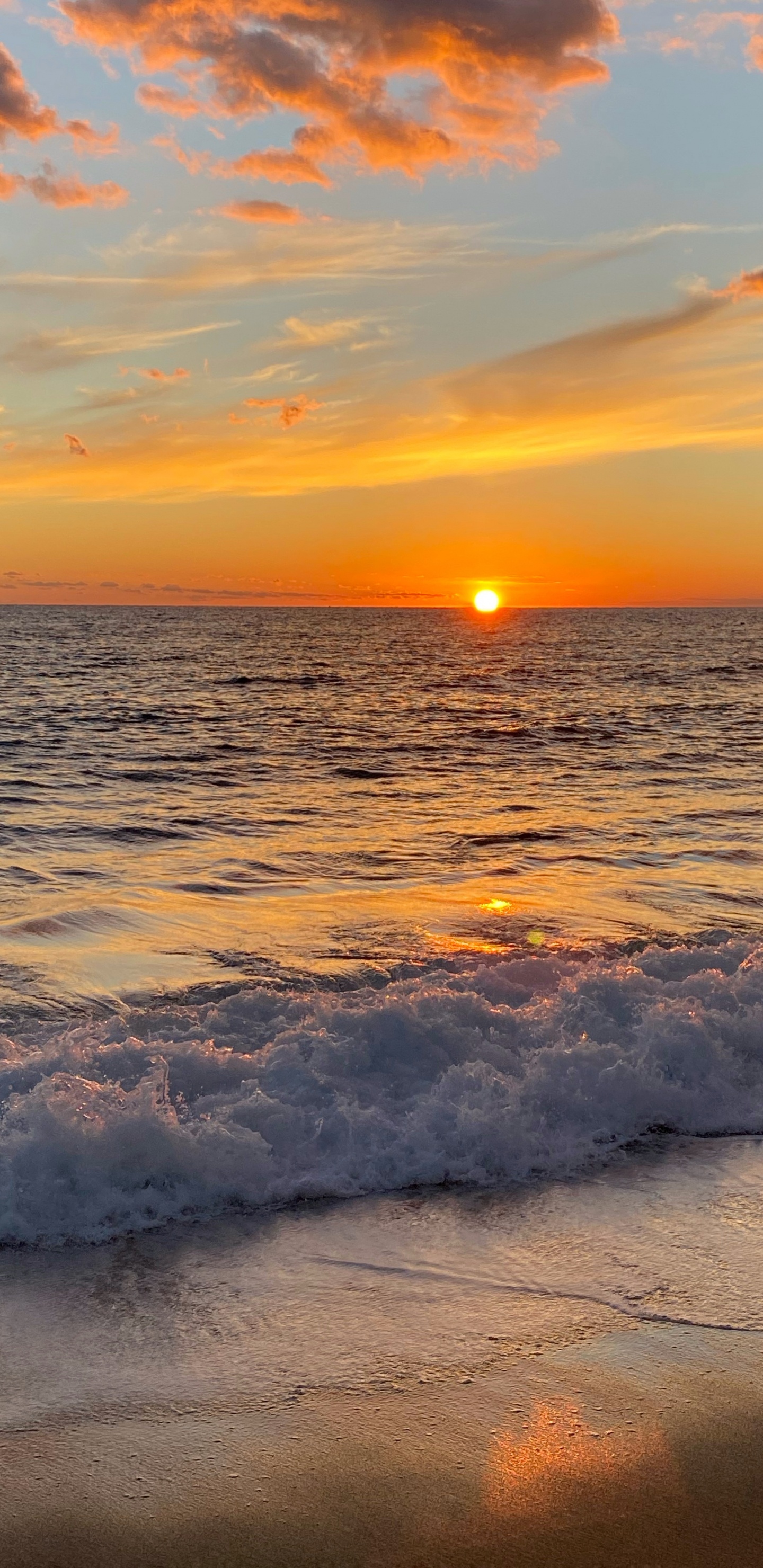 Обои Сиеста-Ки-Бич, море, вода, облако, атмосфера в разрешении 1440x2960