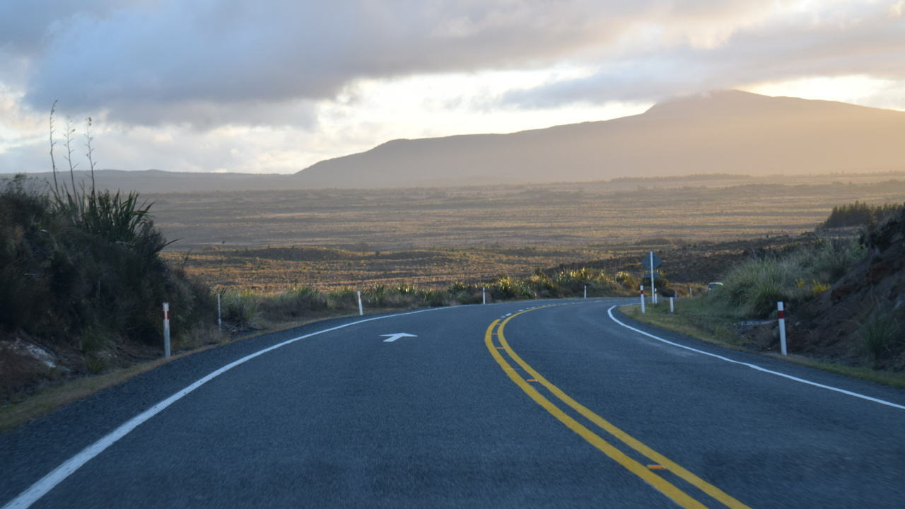 Обои гора, Тонгариро, национальный парк, Горы Руапеху, вулкан в разрешении 1280x720
