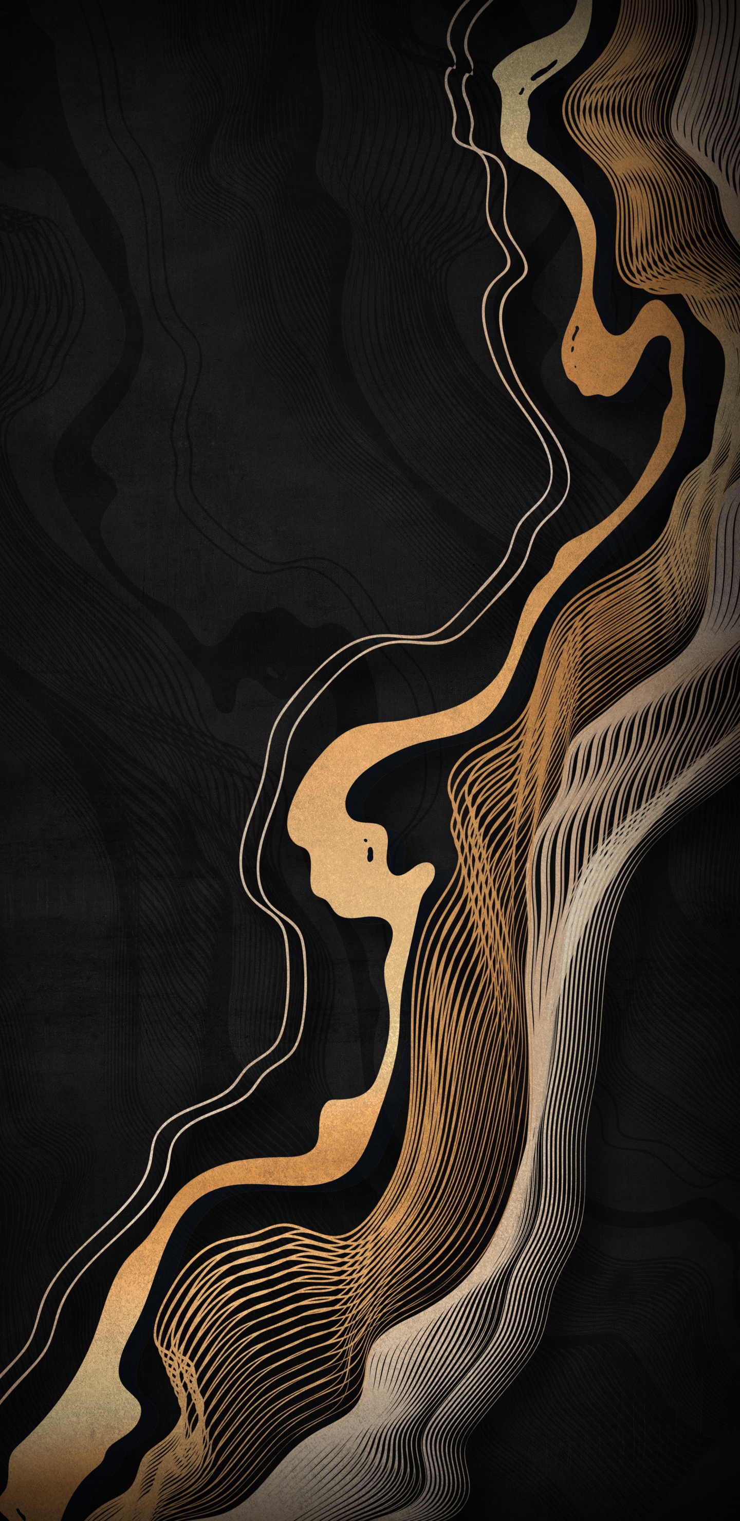 Обои дизайн, арт, realme, визуальное искусство, жидкий в разрешении 1440x2960