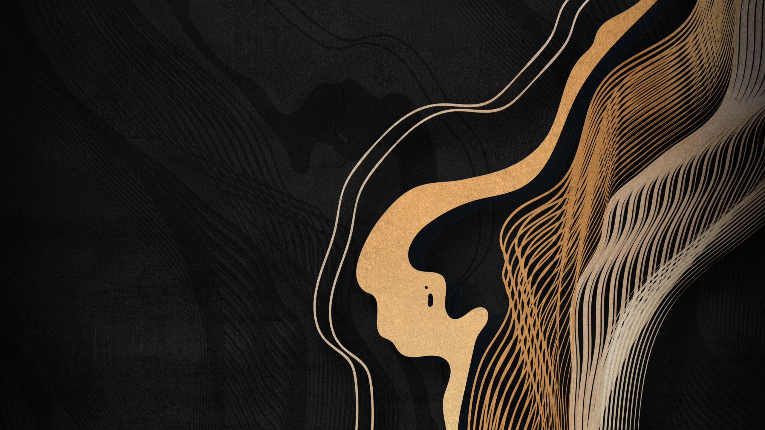 Обои дизайн, арт, realme, визуальное искусство, жидкий в разрешении 2560x1440