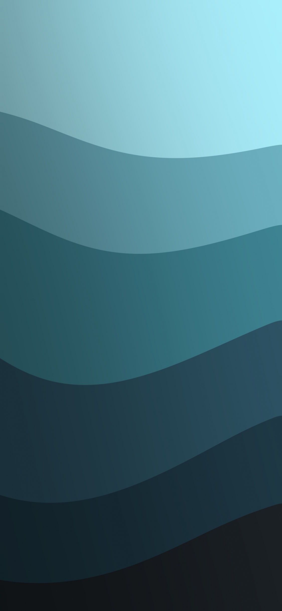 Обои Аква, полутона и оттенки, электрик, узор, арт в разрешении 1125x2436