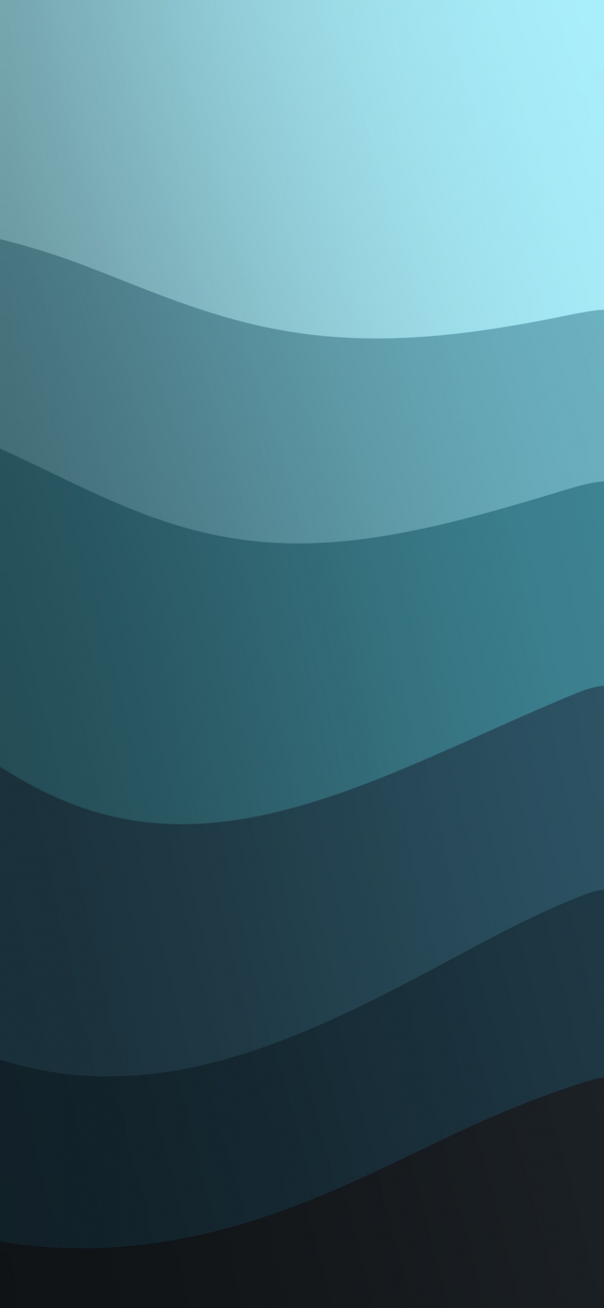 Обои Аква, полутона и оттенки, электрик, узор, арт в разрешении 1242x2688