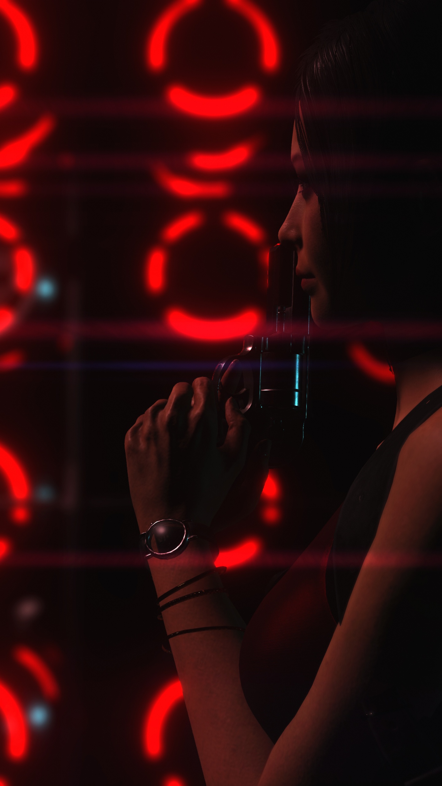 Обои сердце, свет, Леон С Кеннеди, Обитель Зла 2, Ады Вонг в разрешении 1440x2560