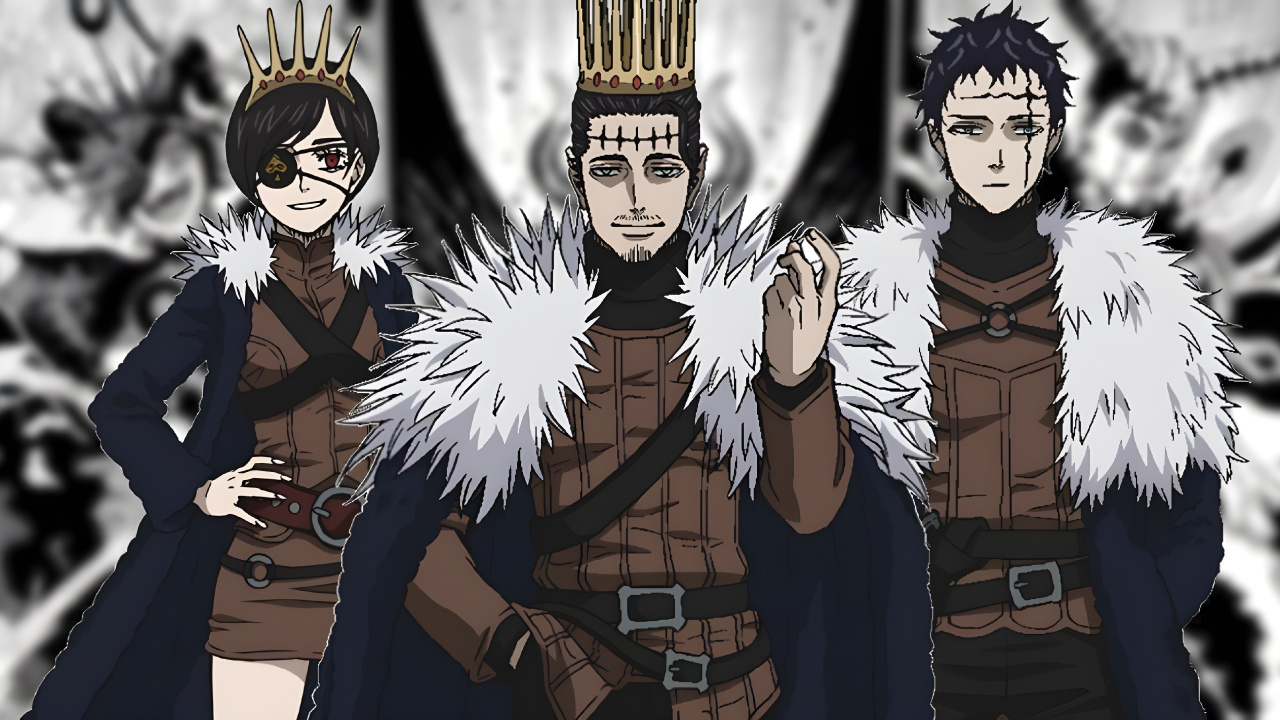 Обои аниме, черный клевер триада, Юки Табата, черный клевер, рукав в разрешении 1280x720