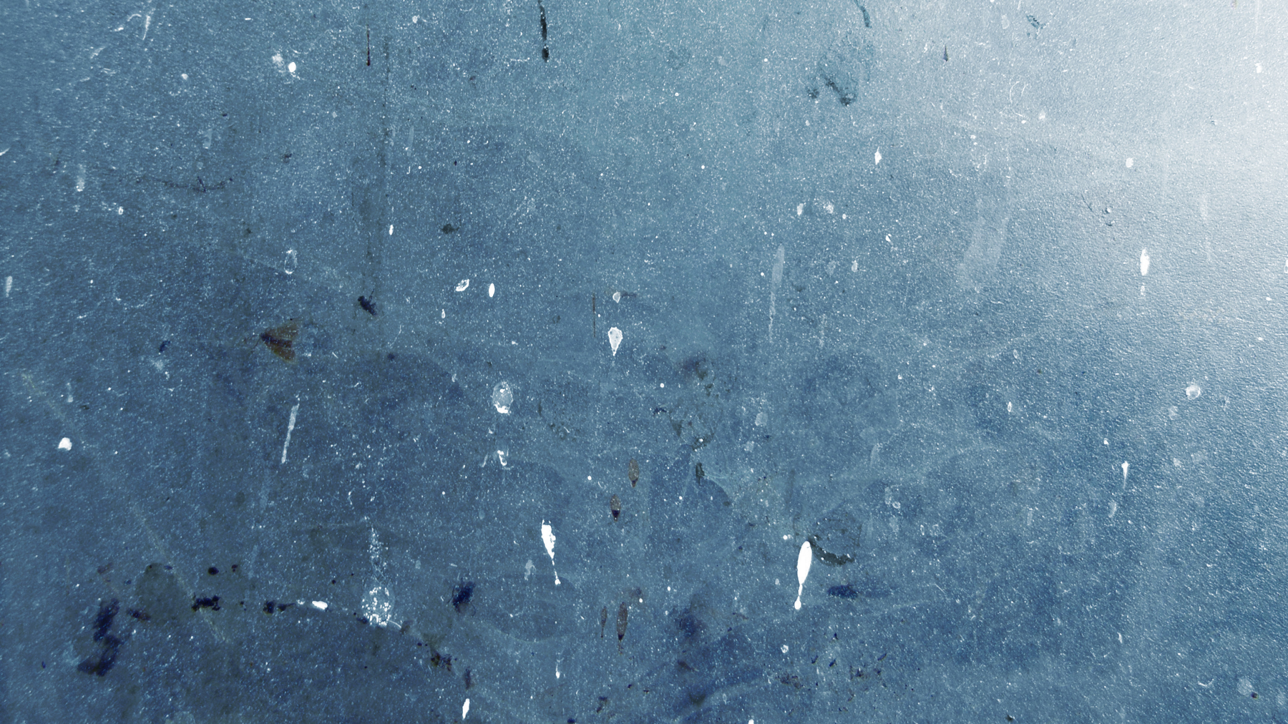 Обои синий, вода, лед, зима, мороз в разрешении 2560x1440