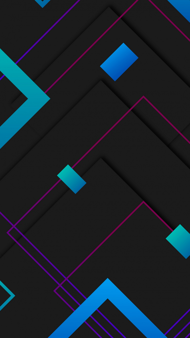 Обои свет, графический дизайн, идея, красочность, пурпур в разрешении 750x1334