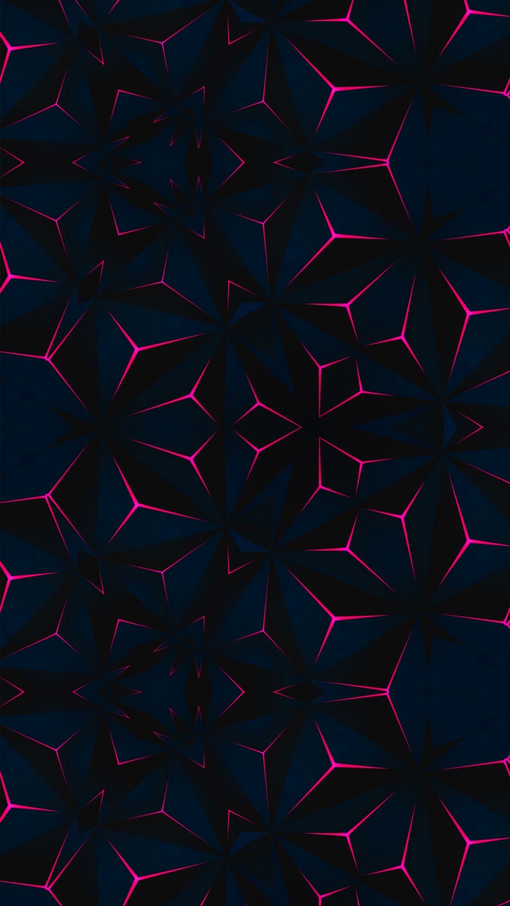 Обои фрактальное искусство, ios, планшет, красный цвет, графика в разрешении 720x1280