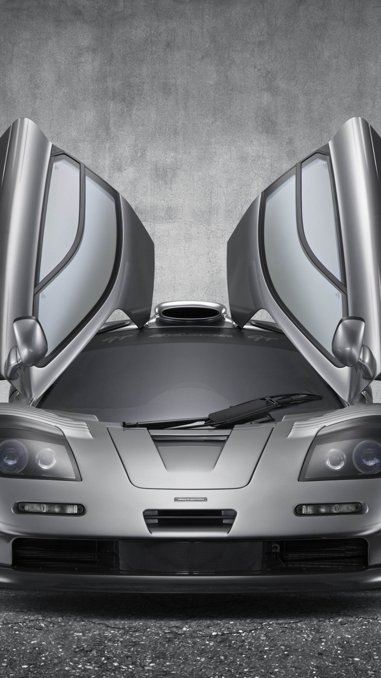 Обои McLaren F1 GTR, mclaren automotive, Формула 1, Макларен Speedtail, авто в разрешении 750x1334