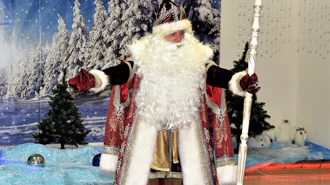 Обои традиция, Дед Мороз, Рождественский день, Санта-Клаус, Рождество в разрешении 1280x720