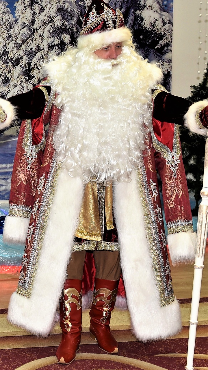 Обои традиция, Дед Мороз, Рождественский день, Санта-Клаус, Рождество в разрешении 720x1280