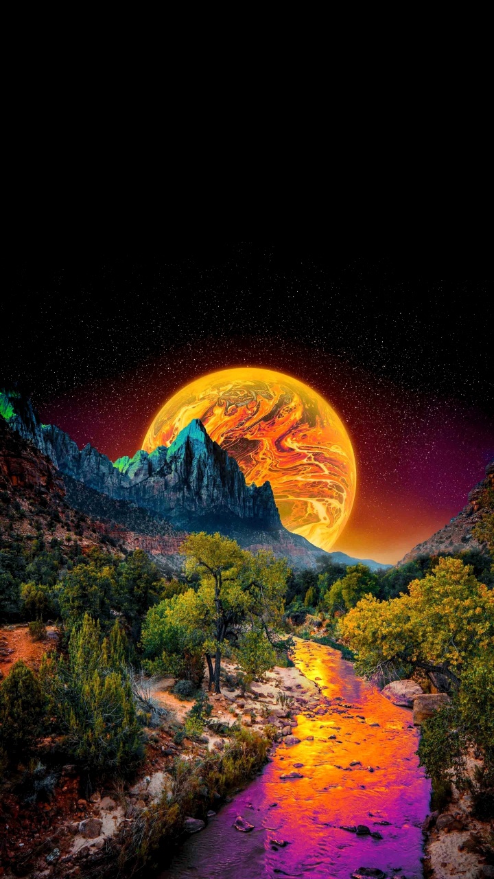 Обои саванна ga природа, природа, государственный парк острова скидавей, только, окружающая среда в разрешении 720x1280