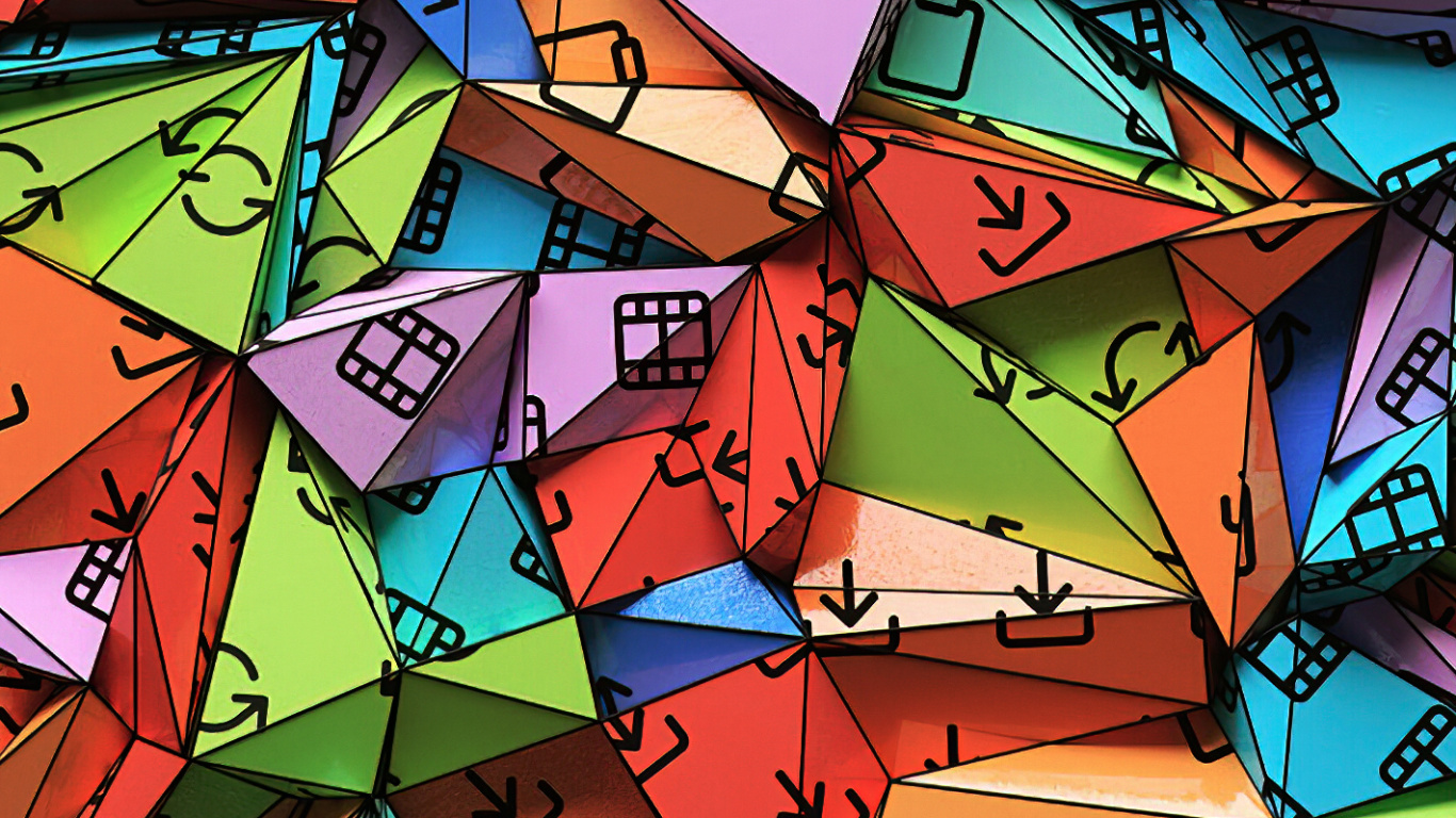 Обои узор, визуальное искусство, дизайн, комикс, природа в разрешении 1366x768