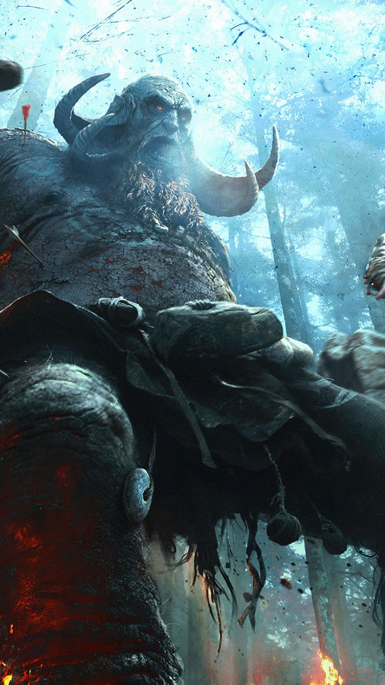 Обои god of war, кратос, playstation 4, компьютерная игра, мифология в разрешении 750x1334