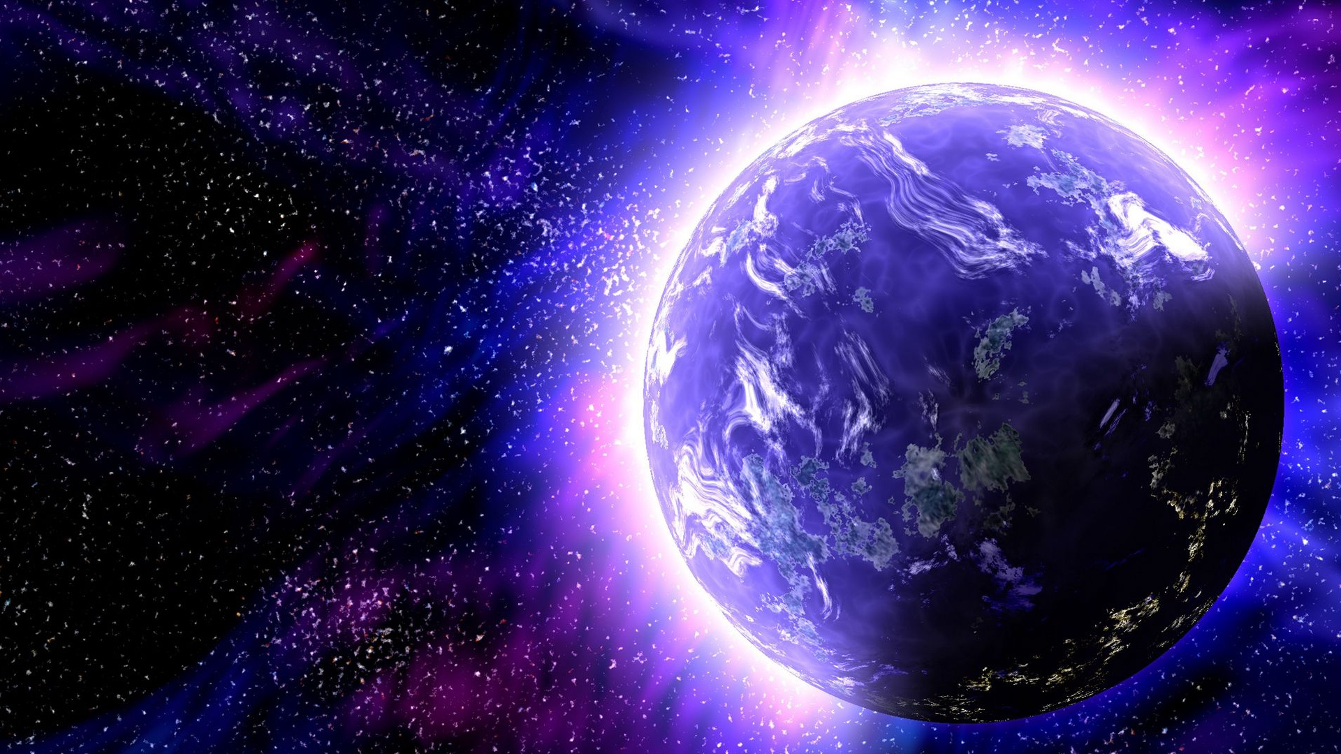 Обои тик ток музыка, атмосфера, свет, мир, арт в разрешении 1920x1080