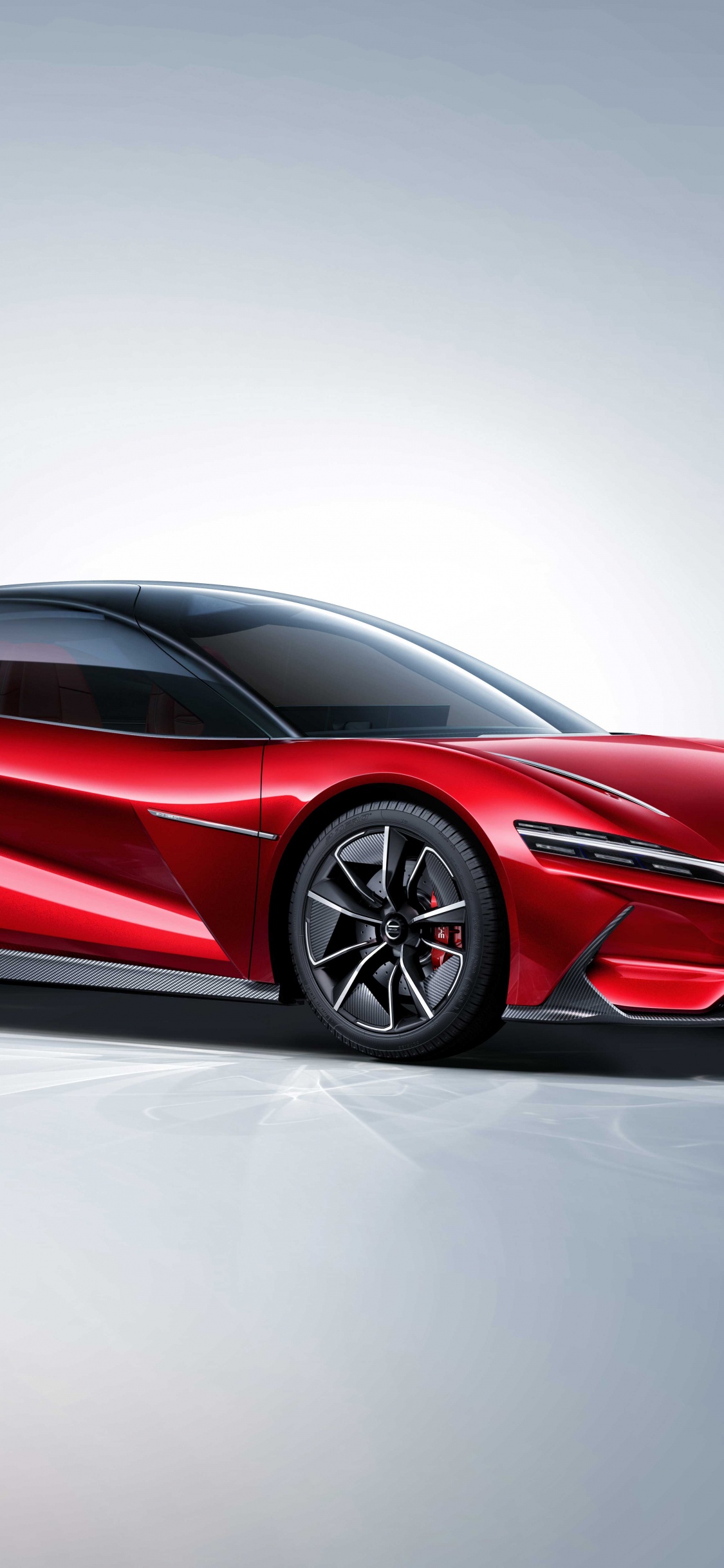 Обои Авто Шанхай, Автомобиль BYD, спорткар, авто, суперкар в разрешении 1125x2436