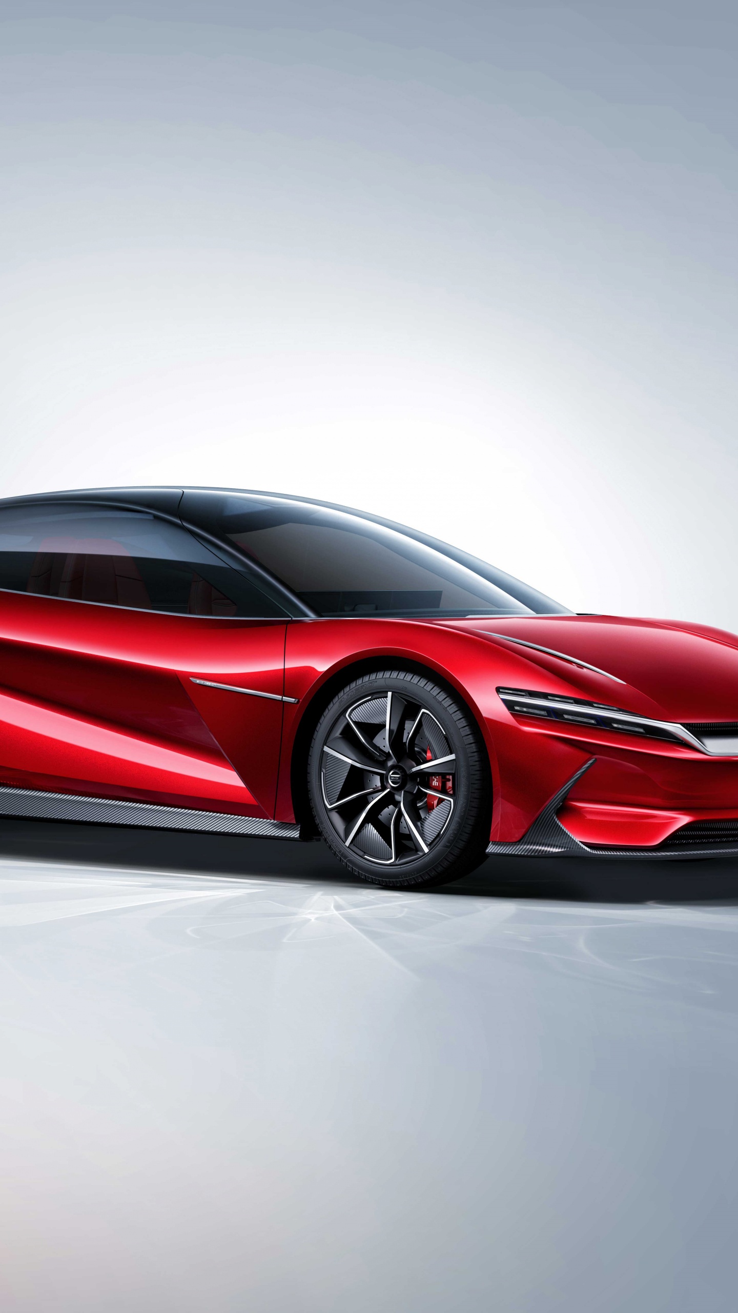 Обои Авто Шанхай, Автомобиль BYD, спорткар, авто, суперкар в разрешении 1440x2560