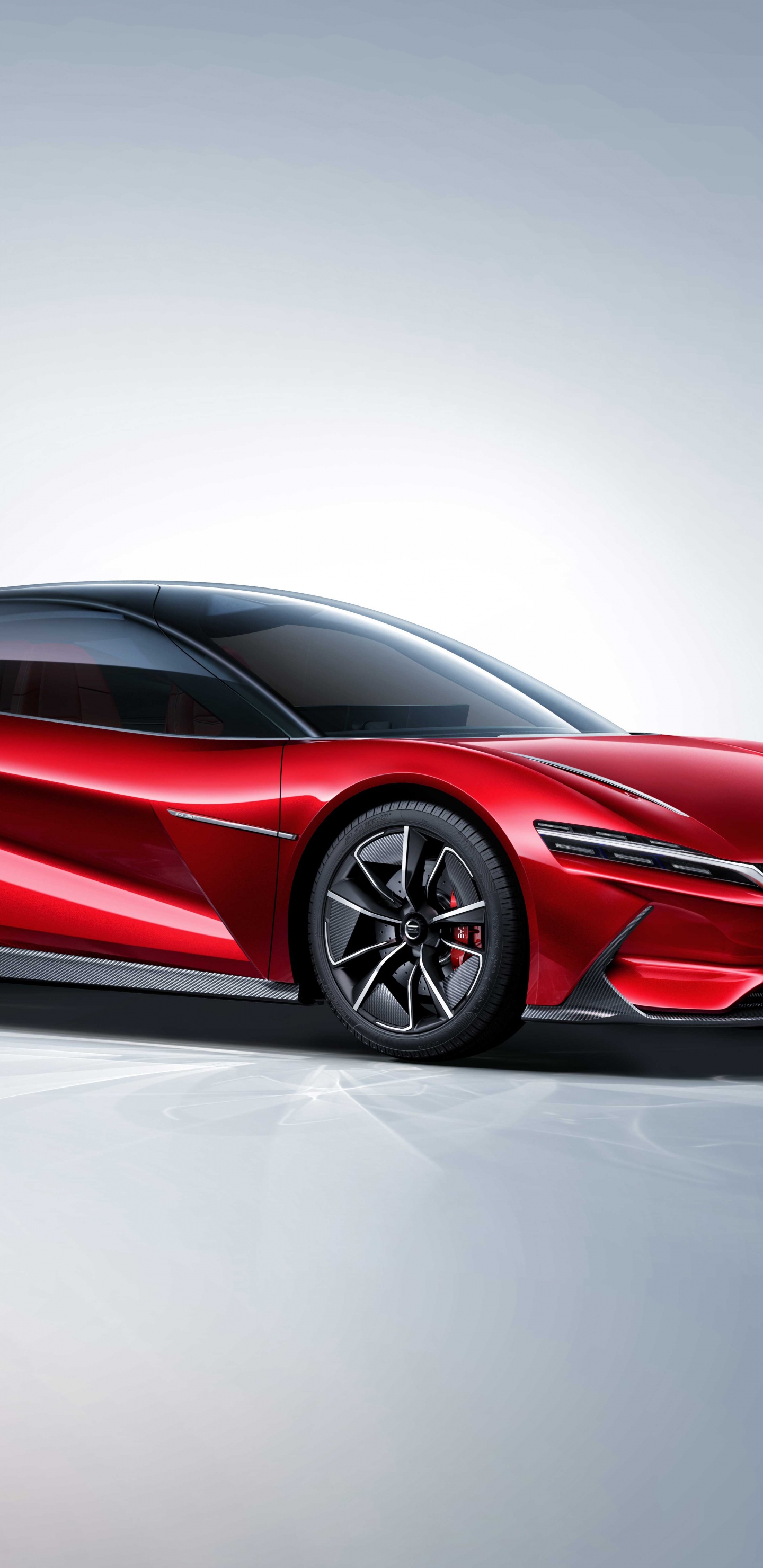 Обои Авто Шанхай, Автомобиль BYD, спорткар, авто, суперкар в разрешении 1440x2960