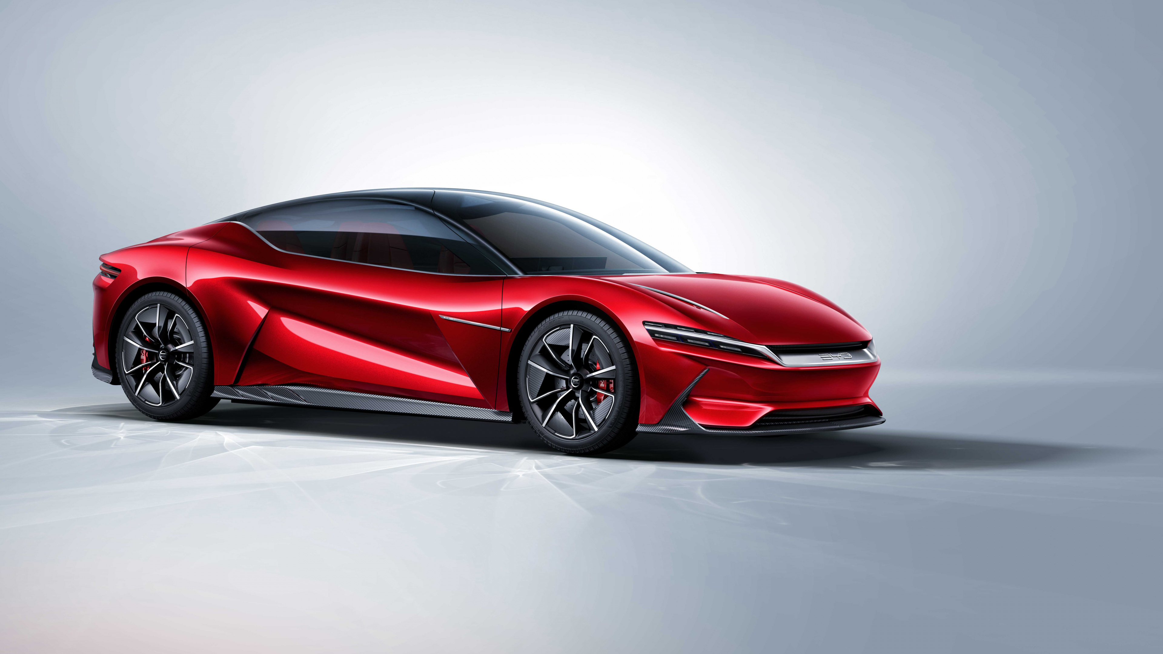 Обои Авто Шанхай, Автомобиль BYD, спорткар, авто, суперкар в разрешении 3840x2160