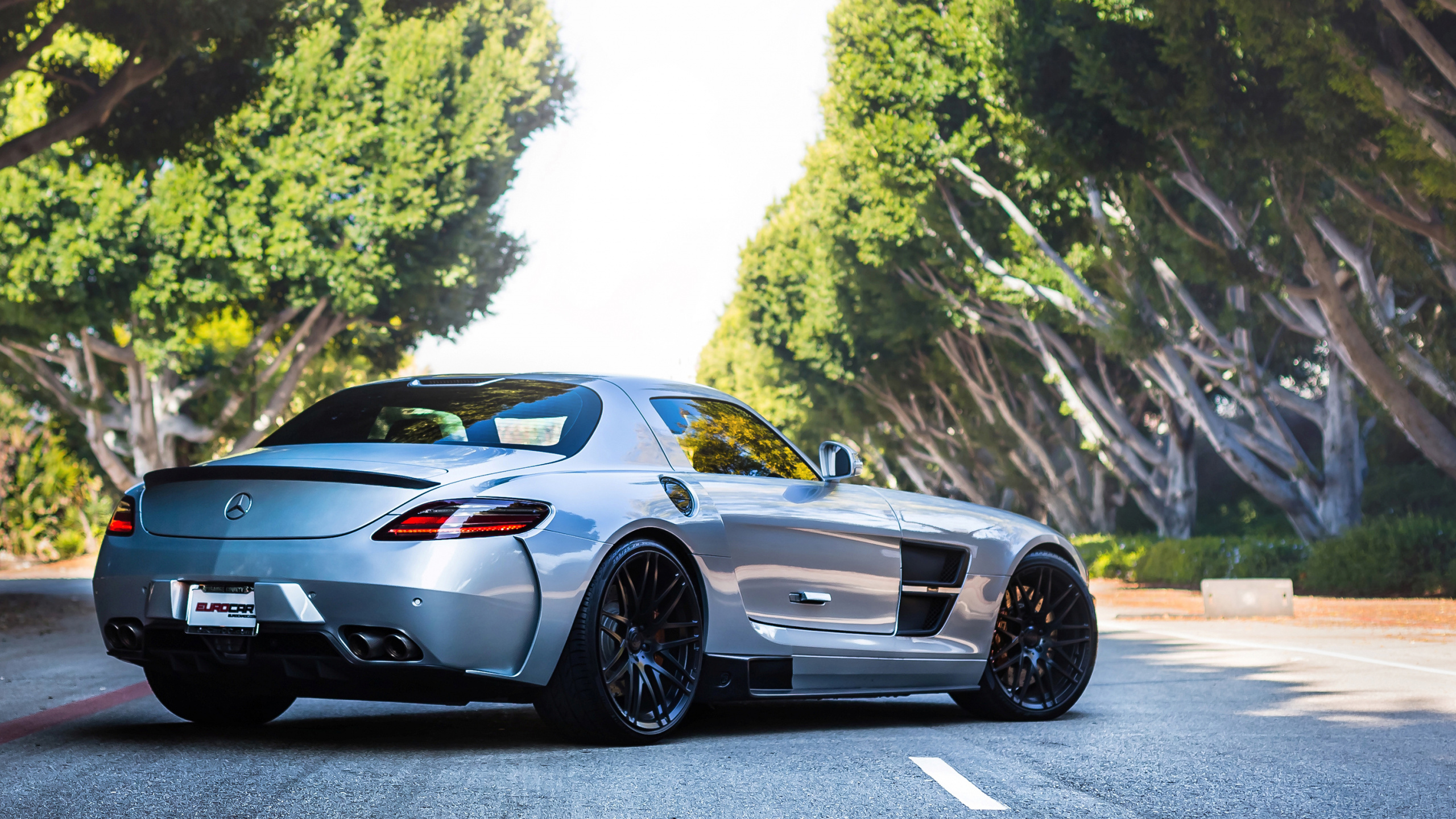 Обои спорткар, авто, спортивный автомобиль, суперкар, mercedes benz sls amg в разрешении 2560x1440