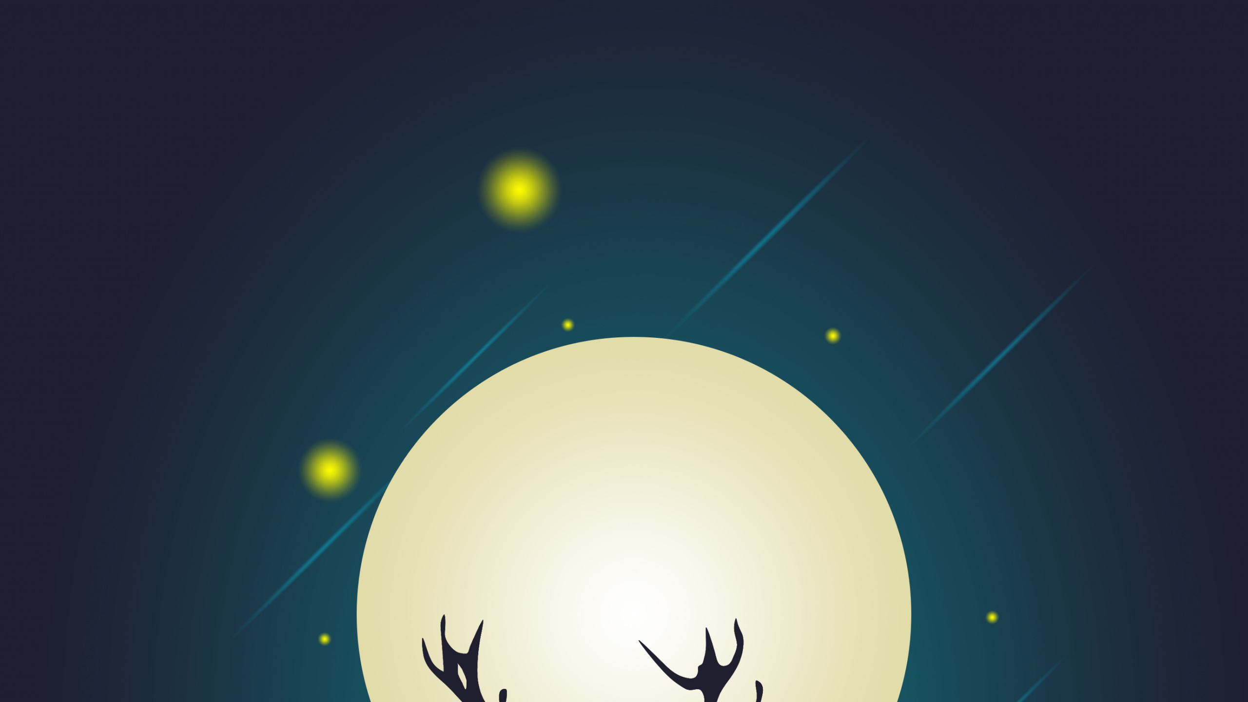 Обои атмосфера, сфера, свет, мир, дерево в разрешении 2560x1440