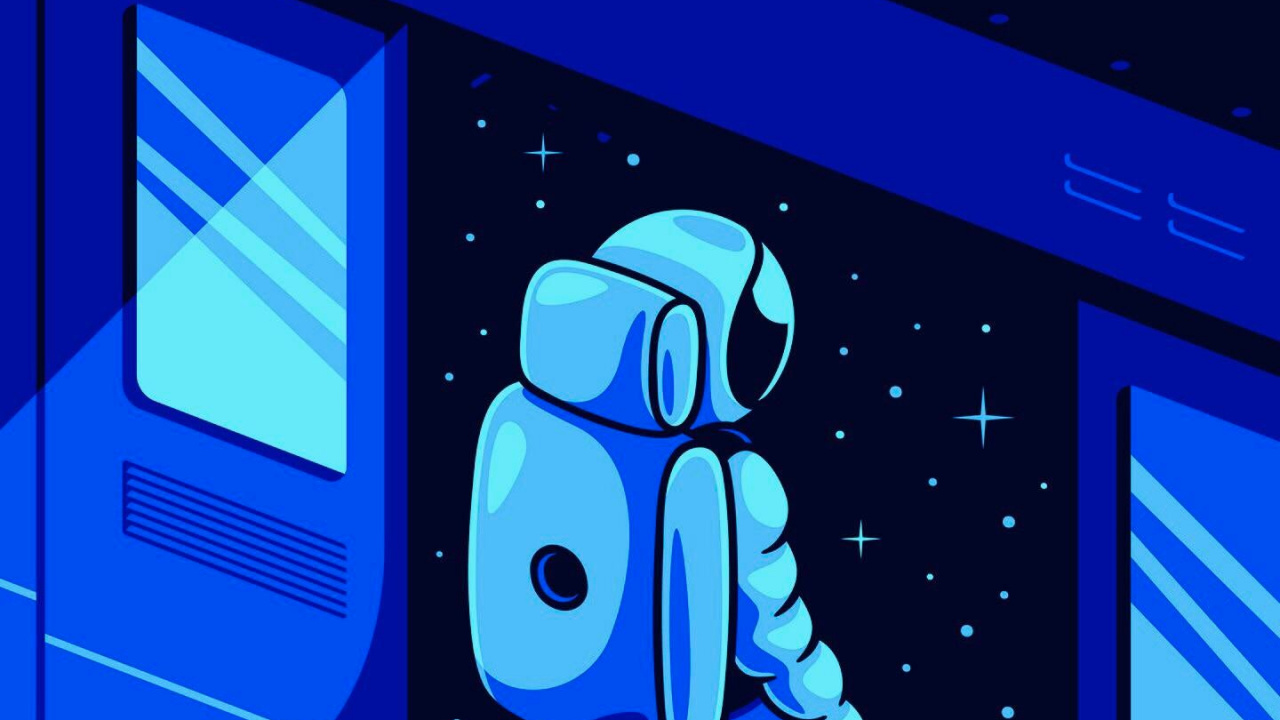 Обои lofi эстетический пиксель, пиксель, аниме арт, пиксельная графика, Ло фи в разрешении 1280x720