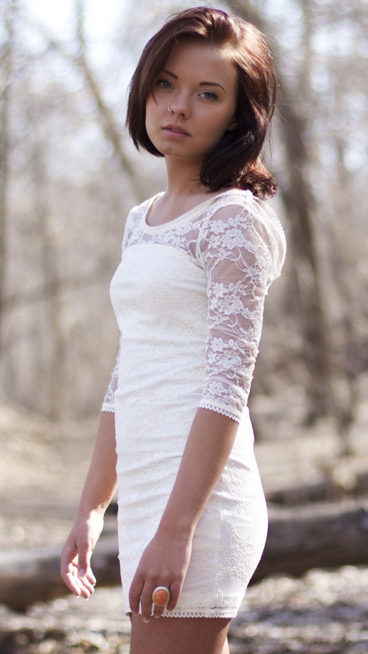 Обои красота, свет, модель, леди, девушка в разрешении 750x1334