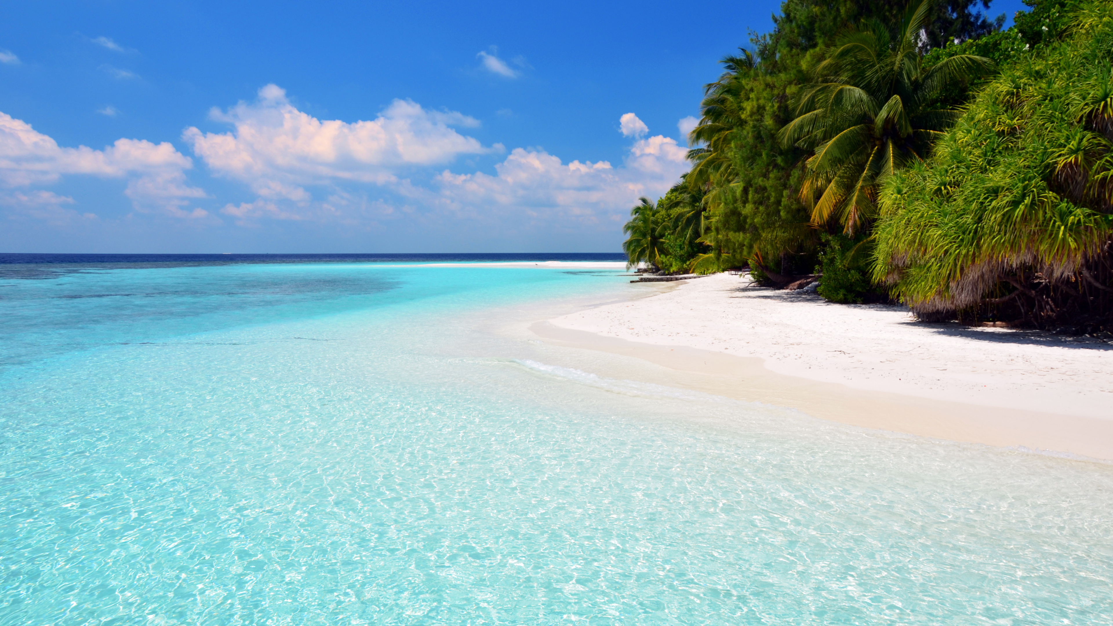 Обои пляж, путешествие, Остров, тропическая зона, море в разрешении 3840x2160