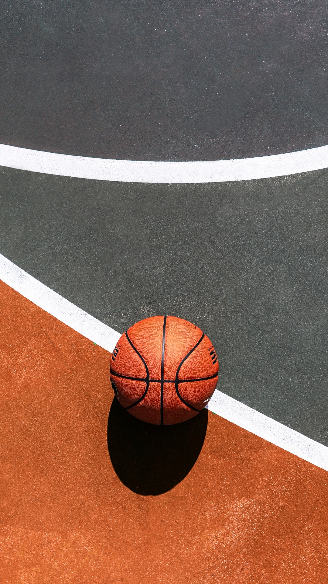 Обои Баскетбол, баскетбольная площадка, спортивные объекты, мяч, командный вид спорта в разрешении 1080x1920