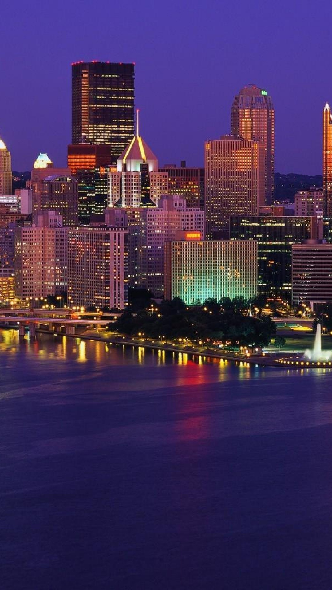 Обои город, городской пейзаж, линия горизонта, городской район, метрополия в разрешении 1080x1920