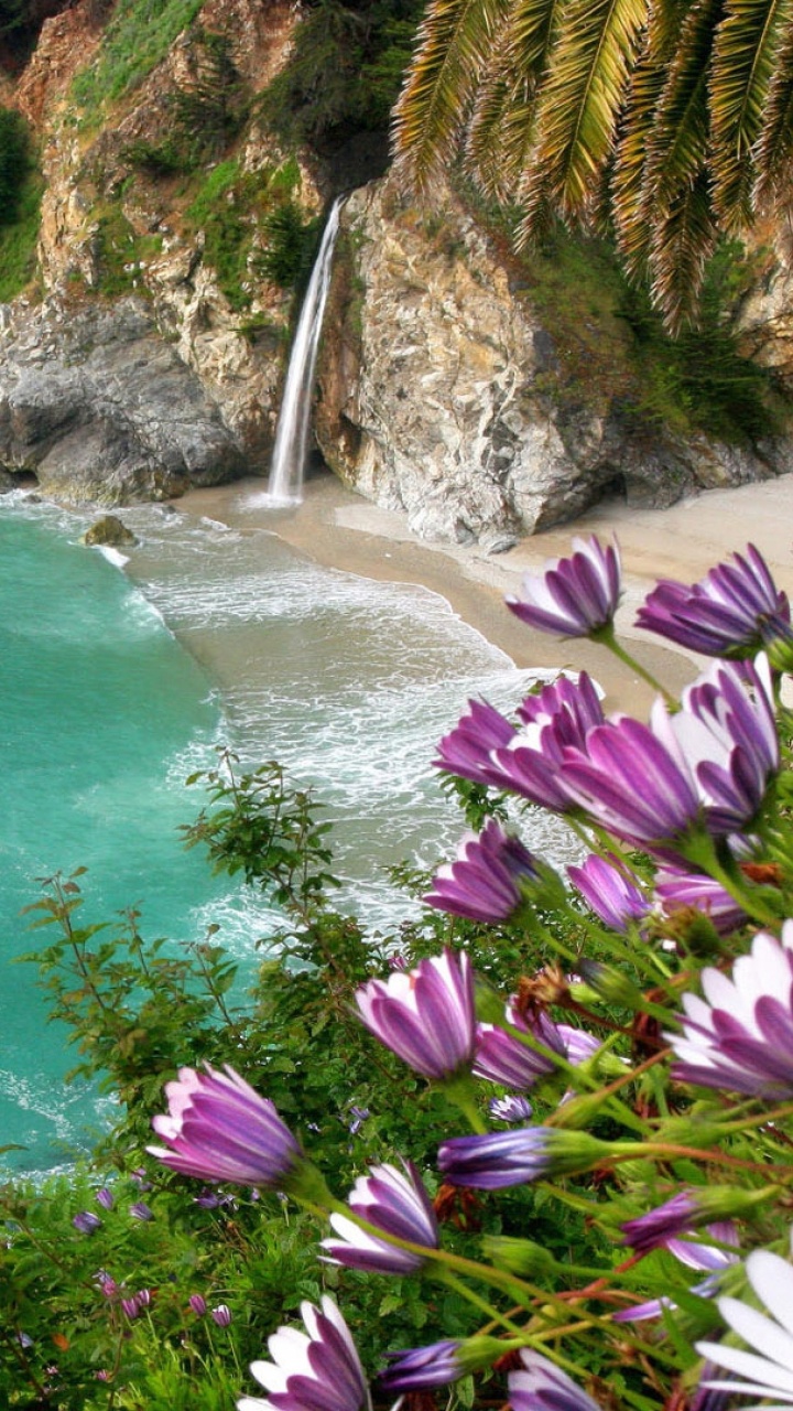 Обои природа, водоем, побережье, природный ландшафт, море в разрешении 720x1280