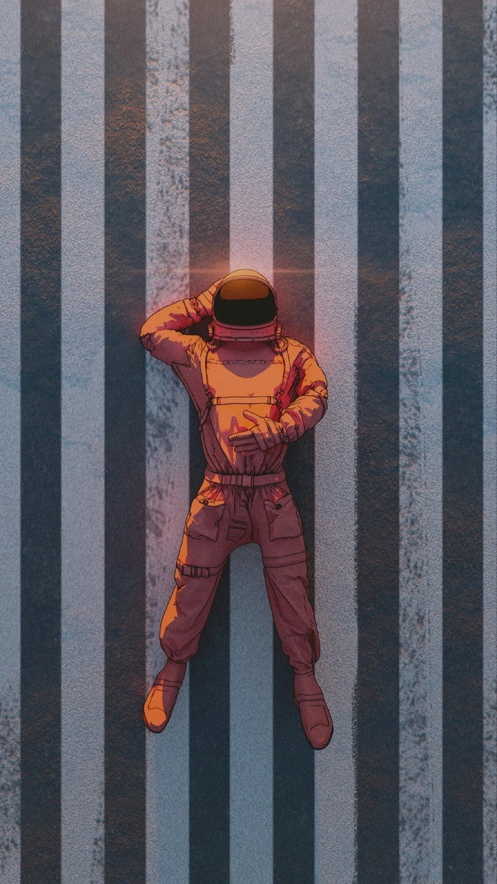 Обои soundcloud, иллюстрация, рукав, спецодежда, головной убор в разрешении 720x1280