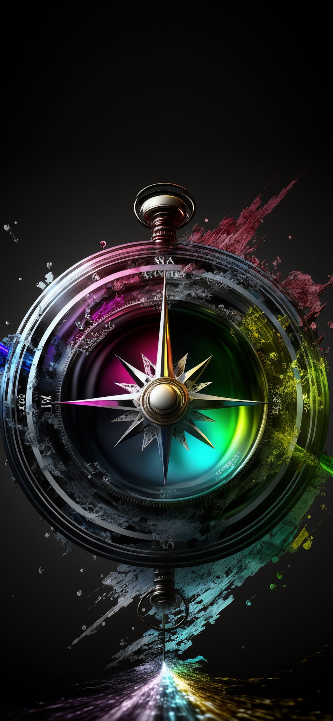 Обои графический дизайн, дизайн, круг, графика, символ в разрешении 1125x2436