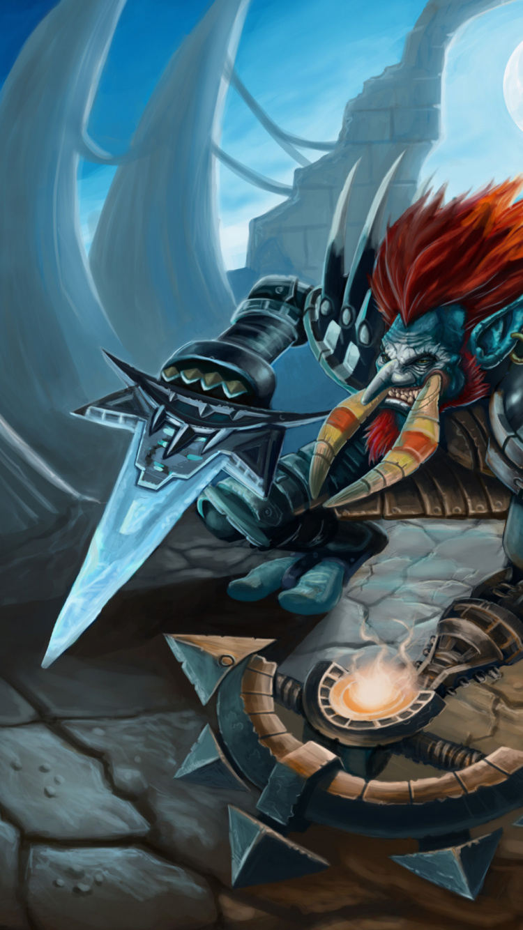 Обои мир варкрафта Легион, иллюстрация, дракон, Художественная литература, world of warcraft в разрешении 750x1334