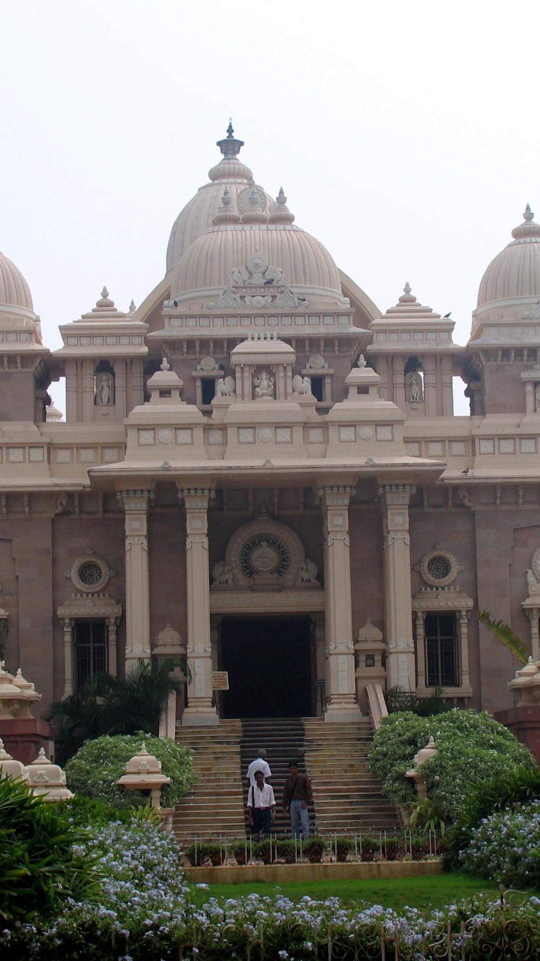 Обои Шри Рамакришна Матх Ченнаи, индуистский храм, ориентир, место поклонения, храм в разрешении 1080x1920