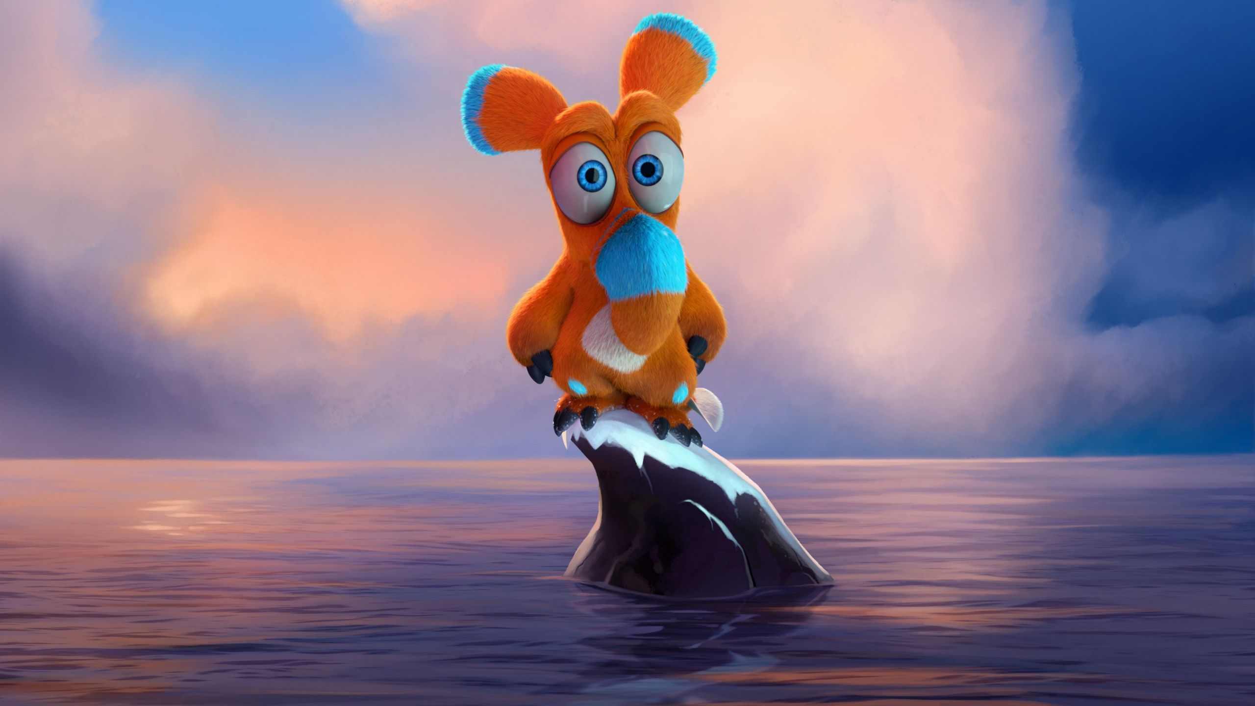 Обои анимация, море, вода, небо, фильм в разрешении 2560x1440