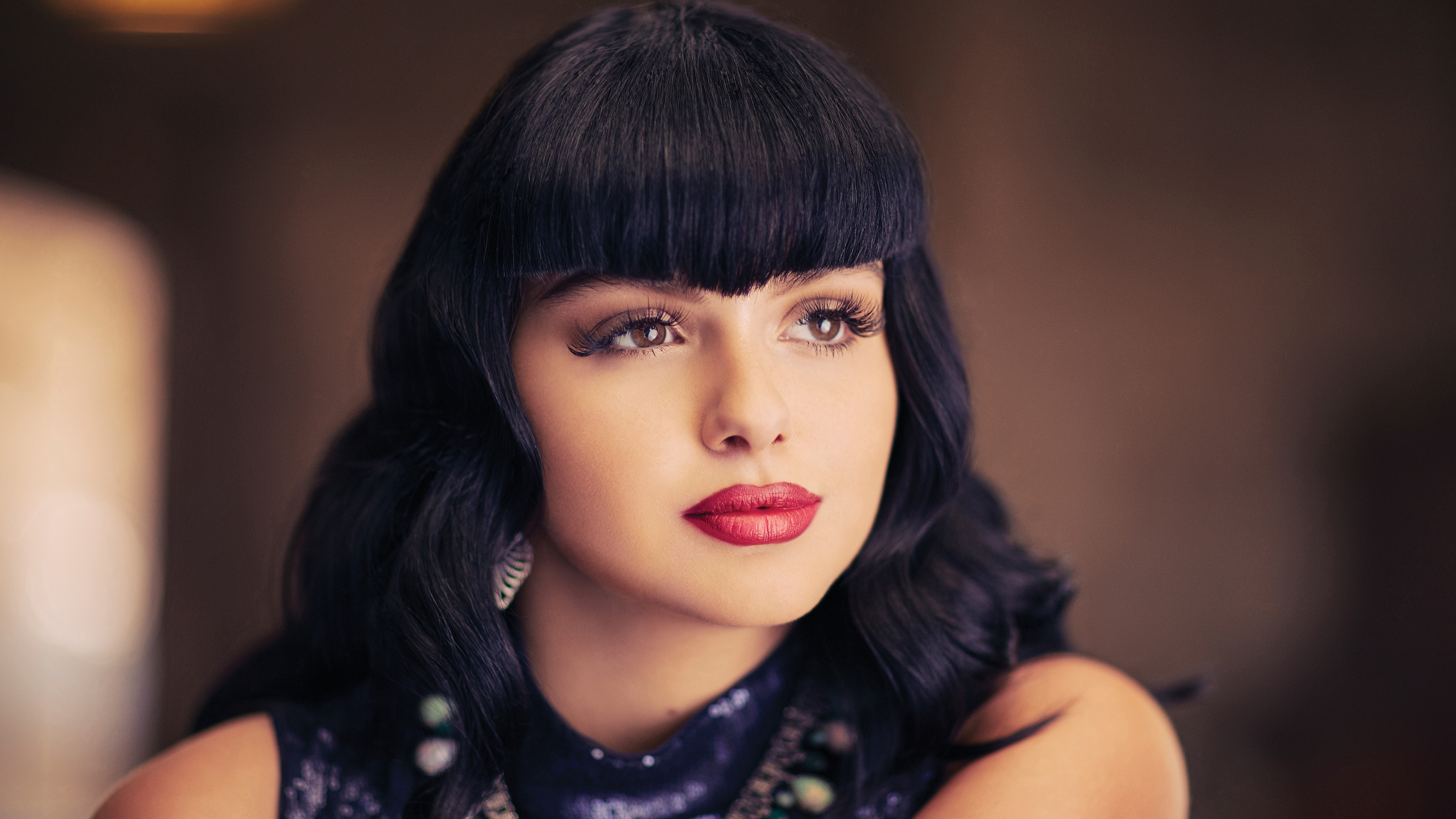 Обои ариэль зимняя челка, Ариэль Зимы, современная семья, Алекс Данфи, нос в разрешении 3840x2160