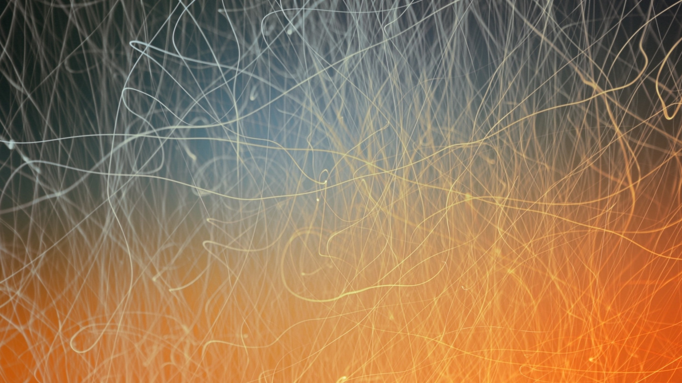 Обои абстрактное искусство, арт, линия, атмосфера, узор в разрешении 1366x768