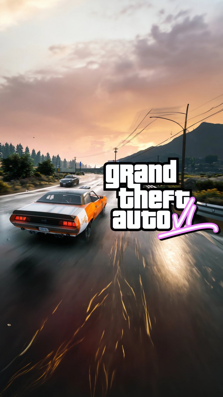 Обои Гта ВИ, гта 6, grand theft auto, шина, колесо в разрешении 750x1334